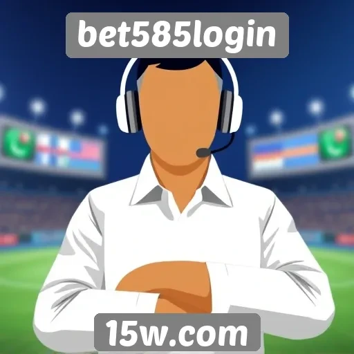 Suporte ao cliente no bet585login
