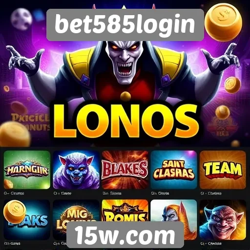 Comparação de jogos disponíveis na plataforma bet585login